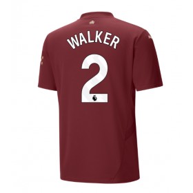 Manchester City Kyle Walker #2 Tredje skjorte 2024-25 Kortermet